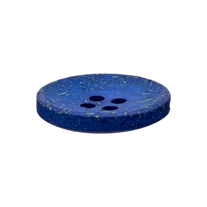 Coconut/polyester button 4-holes, recycled, 15mm, 20mm