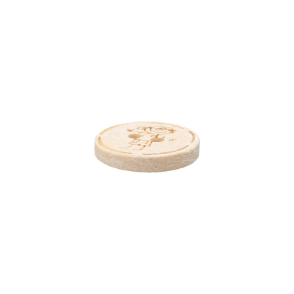 Cotton/polyester button 2-holes, recycled, Boy, 15mm