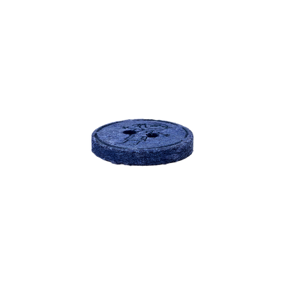 Cotton/polyester button 2-holes, recycled, Boy, 15mm