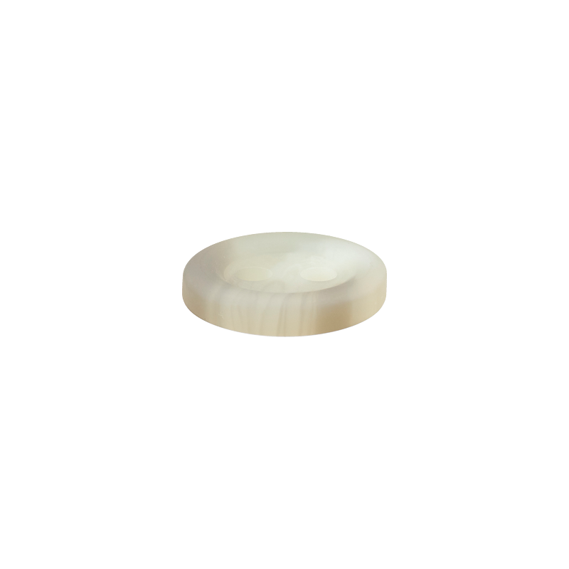 Polyester button 2-holes, 9mm,11mm