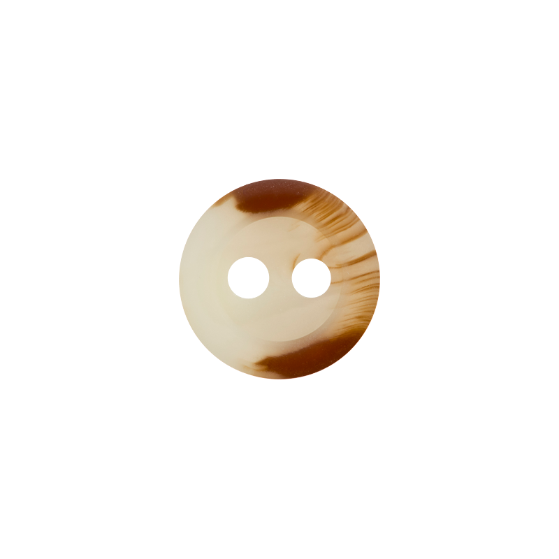 Polyester button 2-holes, 9mm,11mm