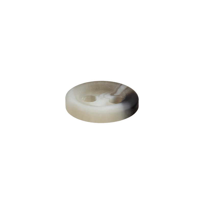 Polyester button 2-holes, 9mm,11mm