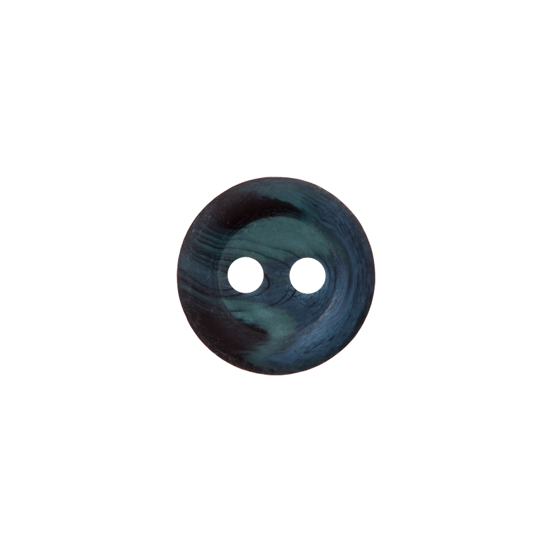 Polyester button 2-holes, 9mm,11mm
