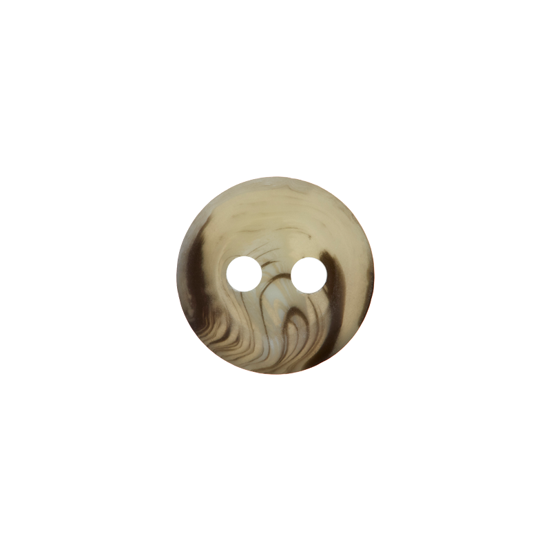 Polyester button 2-holes, 9mm,11mm
