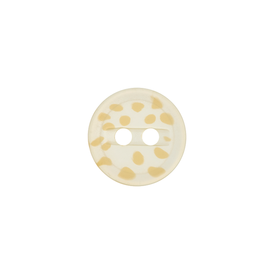 Polyester button 2-holes, speckled, 12mm,15mm,20mm