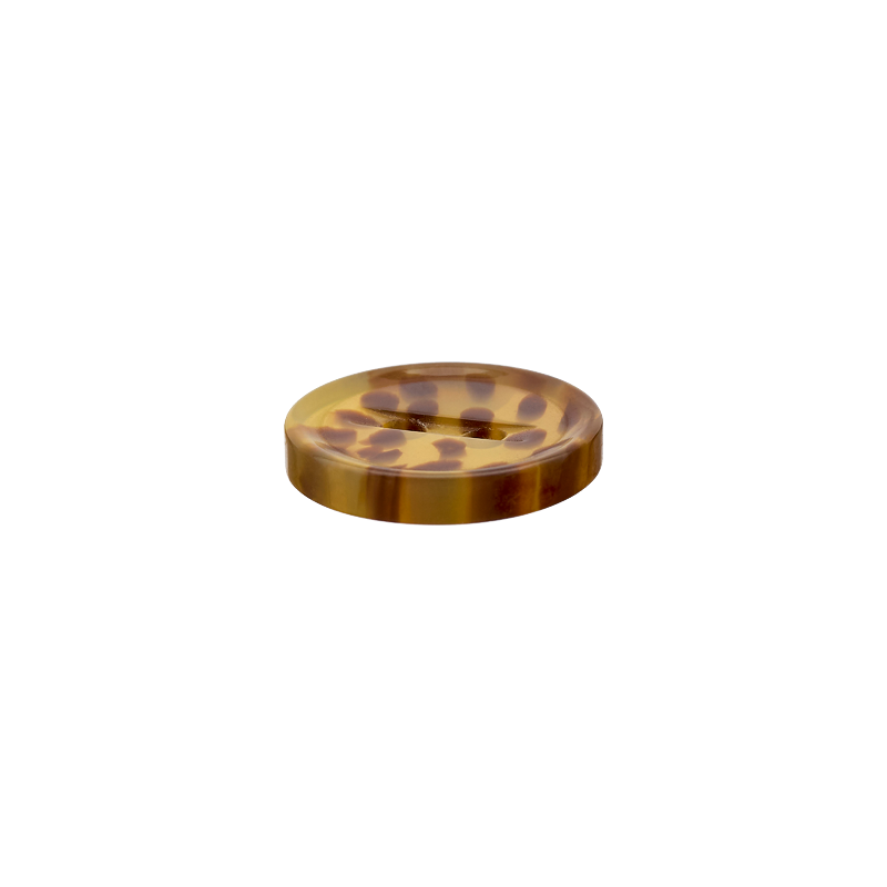 Polyester button 2-holes, speckled, 12mm,15mm,20mm