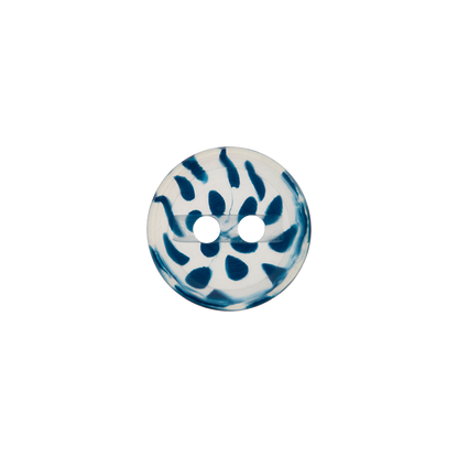 Polyester button 2-holes, speckled, 12mm,15mm,20mm