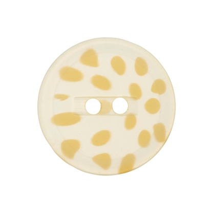 Polyester button 2-holes, speckled, 12mm,15mm,20mm