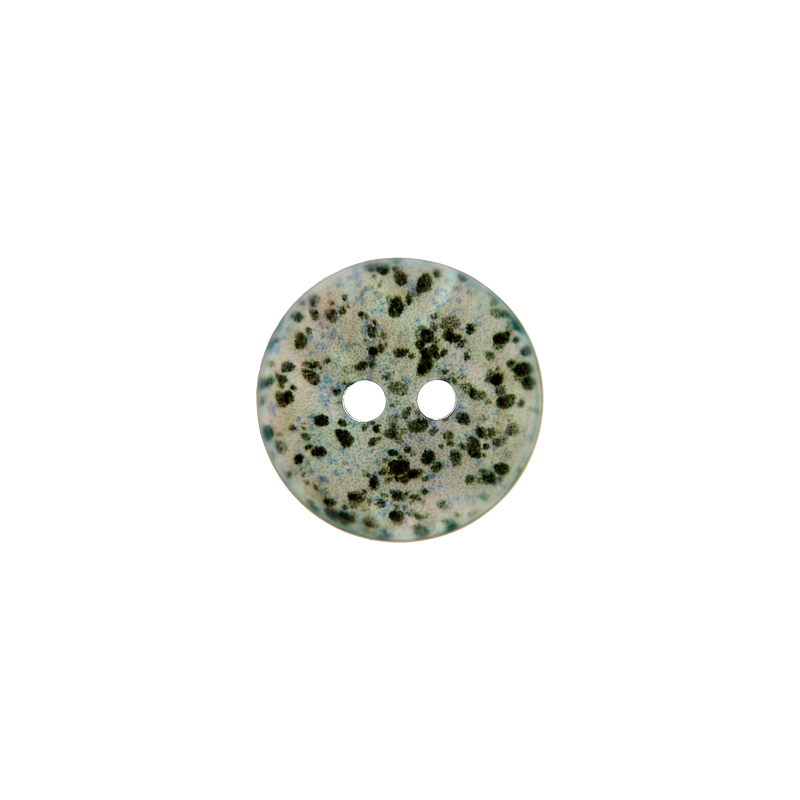Polyester button 2-holes, Dots, 12mm,18mm,23mm