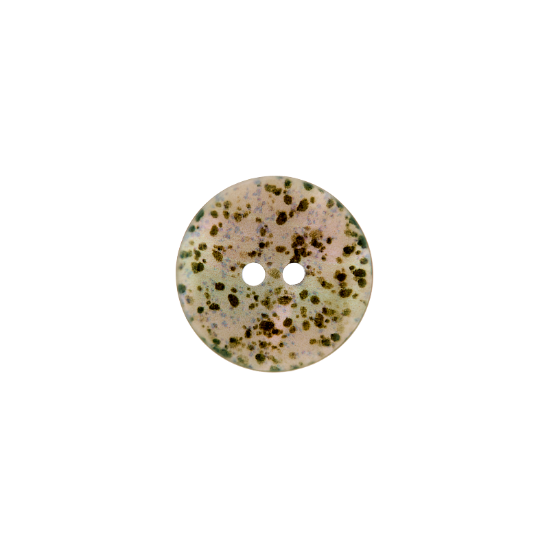 Polyester button 2-holes, Dots, 12mm,18mm,23mm