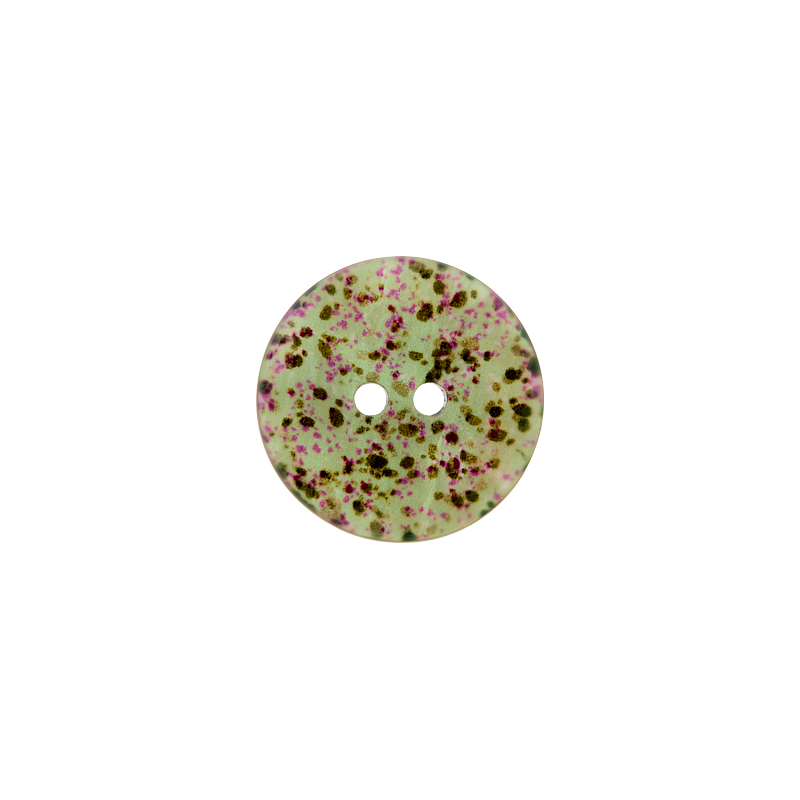 Polyester button 2-holes, Dots, 12mm,18mm,23mm