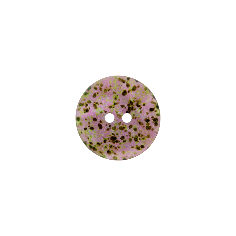 Polyester button 2-holes, Dots, 12mm,18mm,23mm