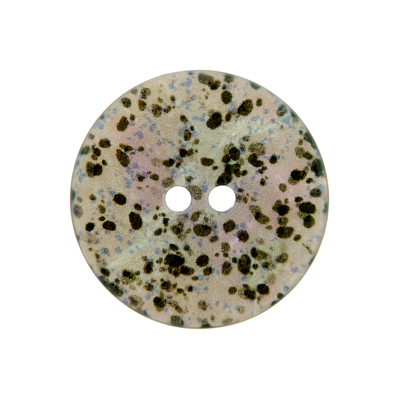 Polyester button 2-holes, Dots, 12mm,18mm,23mm