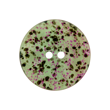 Polyester button 2-holes, Dots, 12mm,18mm,23mm
