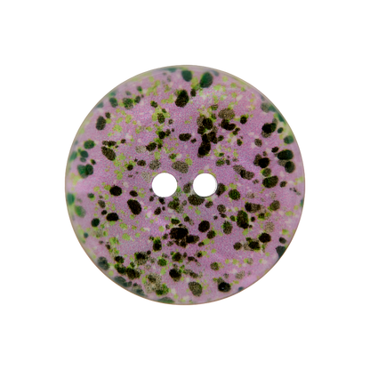 Polyester button 2-holes, Dots, 12mm,18mm,23mm