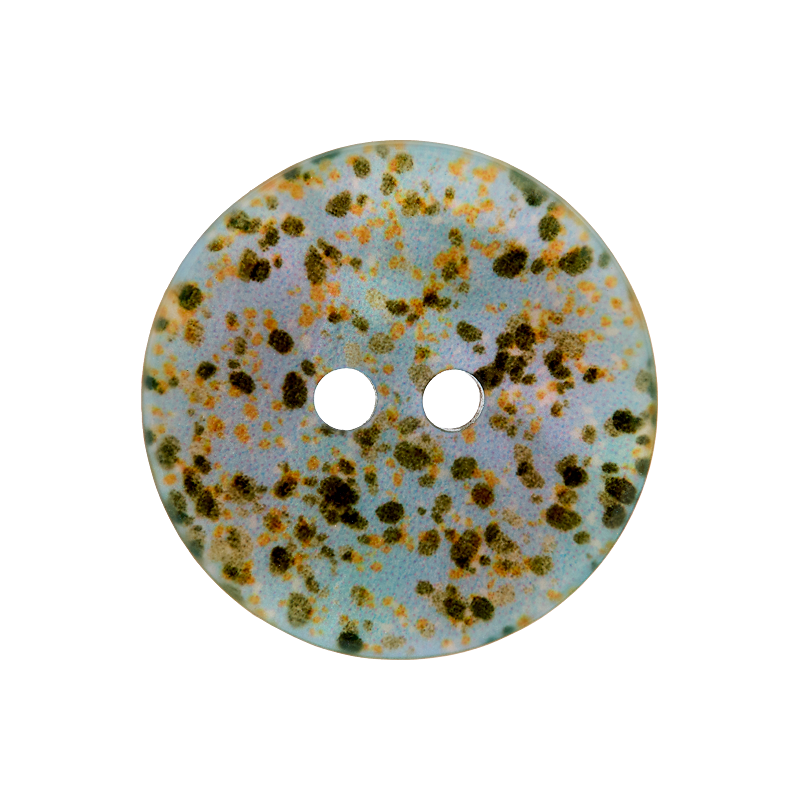 Polyester button 2-holes, Dots, 12mm,18mm,23mm