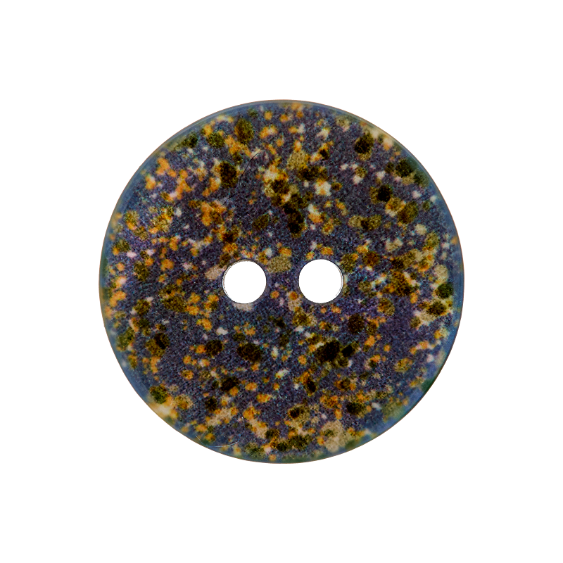 Polyester button 2-holes, Dots, 12mm,18mm,23mm
