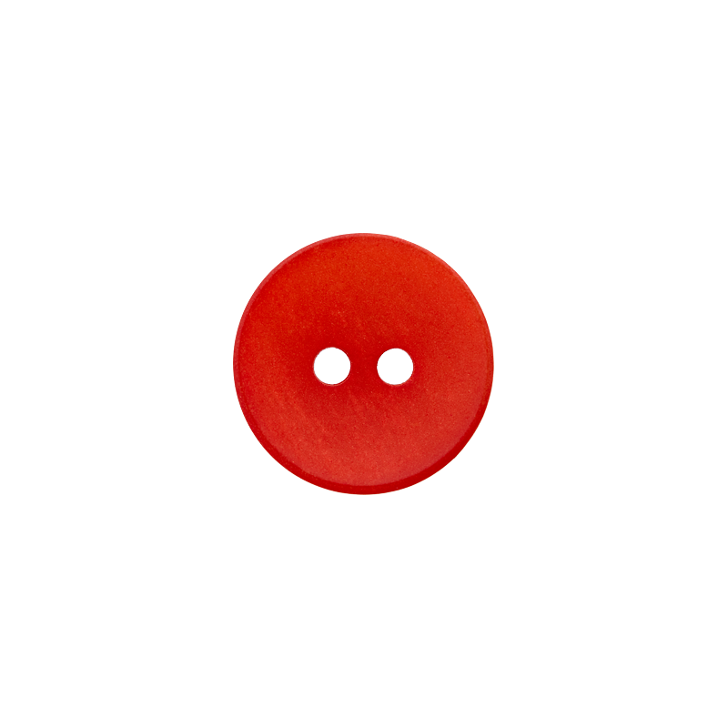 Paper/polyester button 2-holes, recycled, 15mm