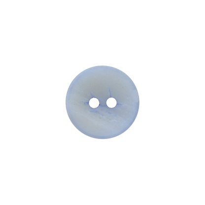 Paper/polyester button 2-holes, recycled, 15mm