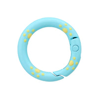 Snap hook with dots 15mm