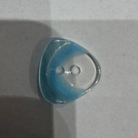 Polyester button 2-holes Triangle 15mm