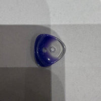 Polyester button 2-holes Triangle 15mm