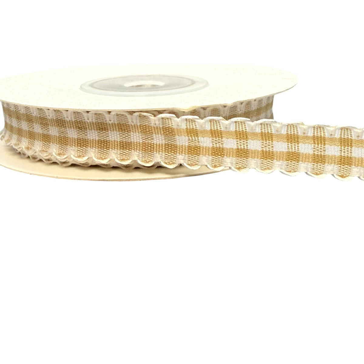 Checkered Scallop Edge Decorative Ribbon – 1cm(10mm)-10 Yards