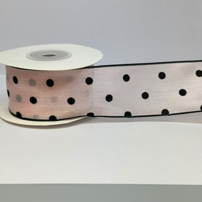 Designer Printed Organza Ribbon | 38mm (3.8cm) | 10 Yards