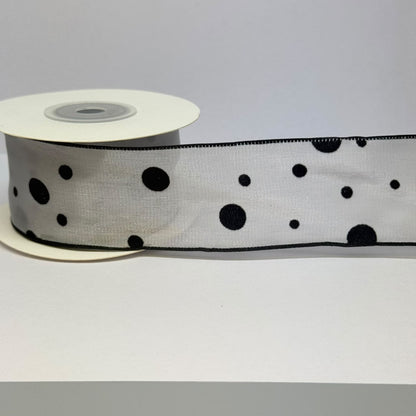 Designer Printed Organza Ribbon | 38mm (3.8cm) | 10 Yards