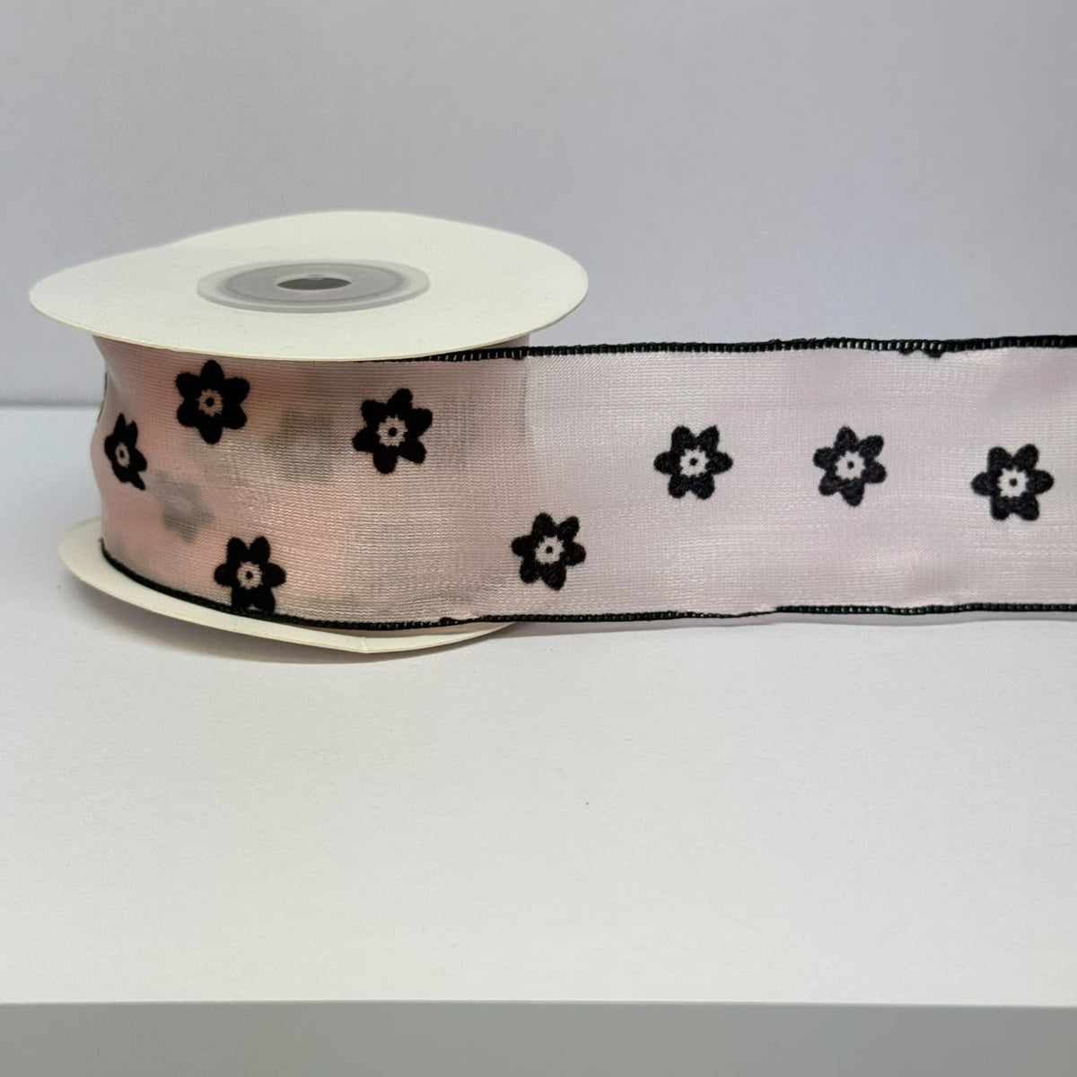Designer Printed Organza Ribbon | 38mm (3.8cm) | 10 Yards