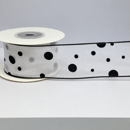 Designer Printed Organza Ribbon | 38mm (3.8cm) | 10 Yards