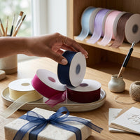 Premium Organza Ribbon with Satin Edge Finish 25MM