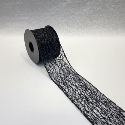 Glitter Mesh Wired Ribbon (2.5inch-63mm)10 yards