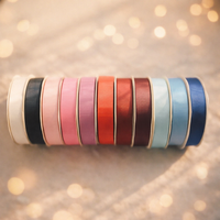 32mm Premium grosgrain ribbon Grey, Pink, Red, Blue series