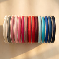 13mm Premium grosgrain ribbon Grey, Pink, Red, Blue series