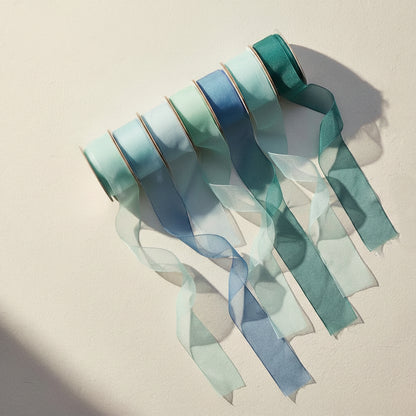 25mm Premium organza ribbon size