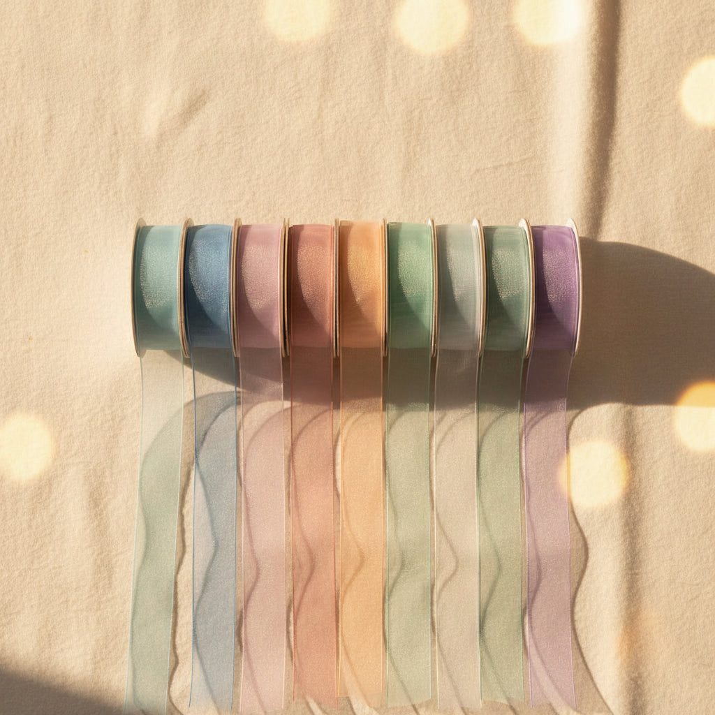 16mm Premium organza ribbon size