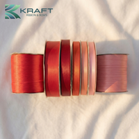 PREMIUM DOUBLE FACE SATIN RIBBON RED SERIES