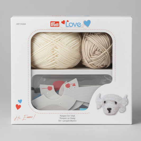 Sheep Emma Pompom buddle set