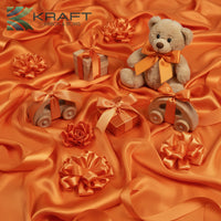 PREMIUM DOUBLE FACE SATIN RIBBON ORANGE SERIES