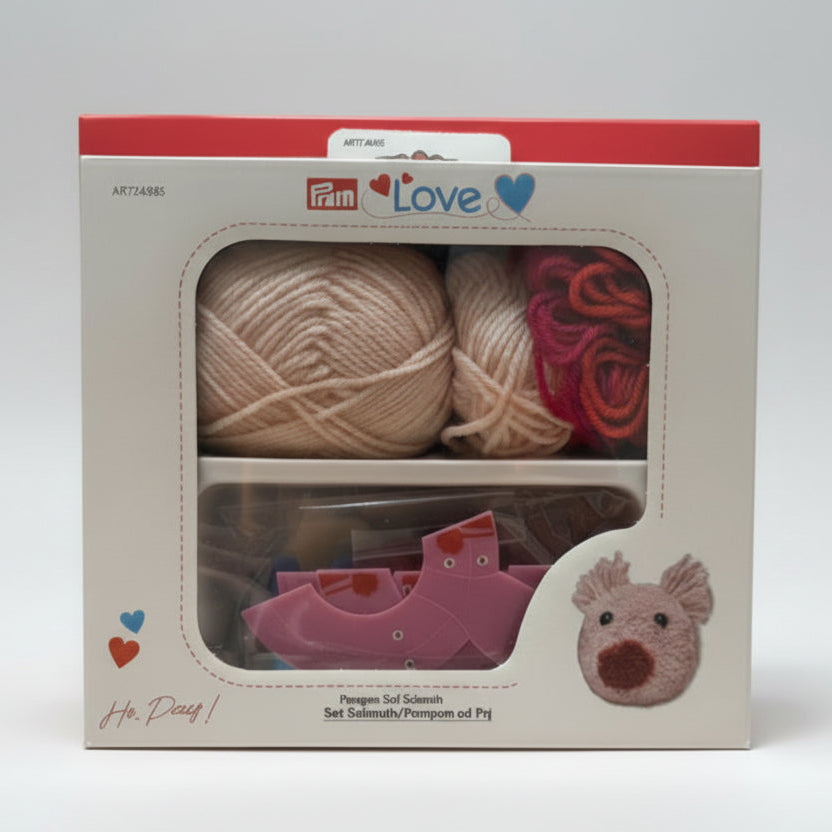 Pig Percy Pompom buddle set