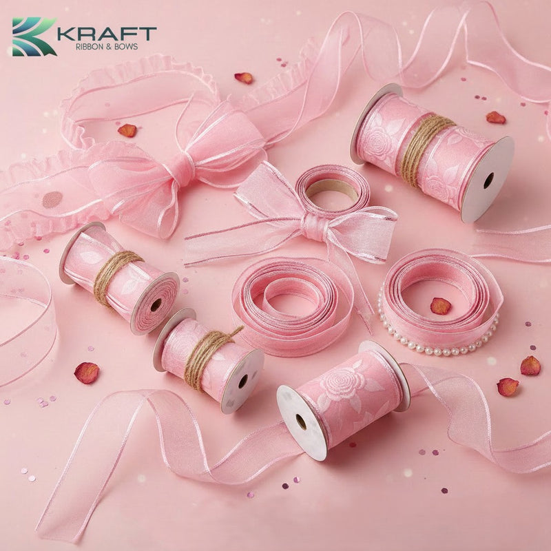 Premium organza ribbon size-19mm