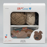 Bear Charlie Pompom buddle set